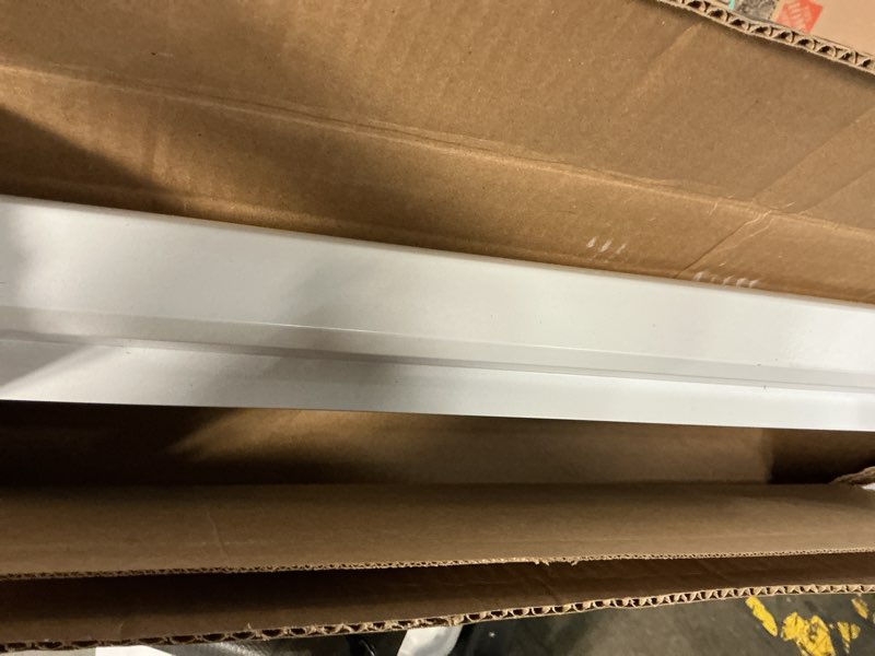 Condition photo showing Good Condition for andersen 36 in. x 80 in. luminaire white for single entry door 32 in.-36 in. universal handed aluminum retractable screen door