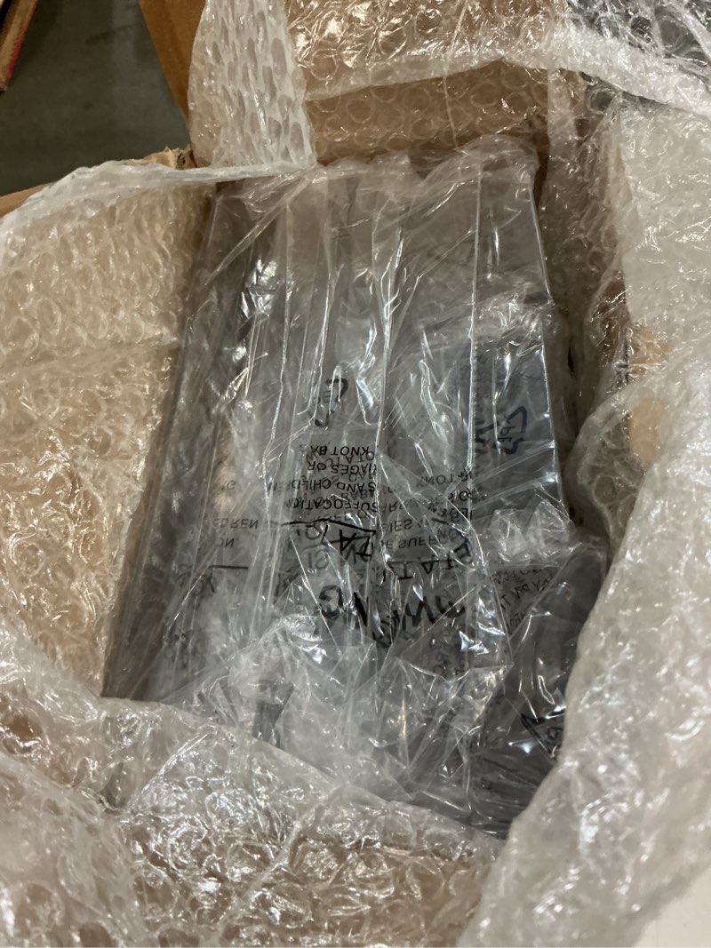 Condition photo showing New/Like New for SMARTAKE 13-Piece Drawer Organizer with Non-Slip Silicone Pads, 5-Size Desk Drawer Organizer Trays Storage Tray for Makeup, Jewelries, Utensils in Bedroom Dresser, Office and Kitchen (Clear) 13 PCS