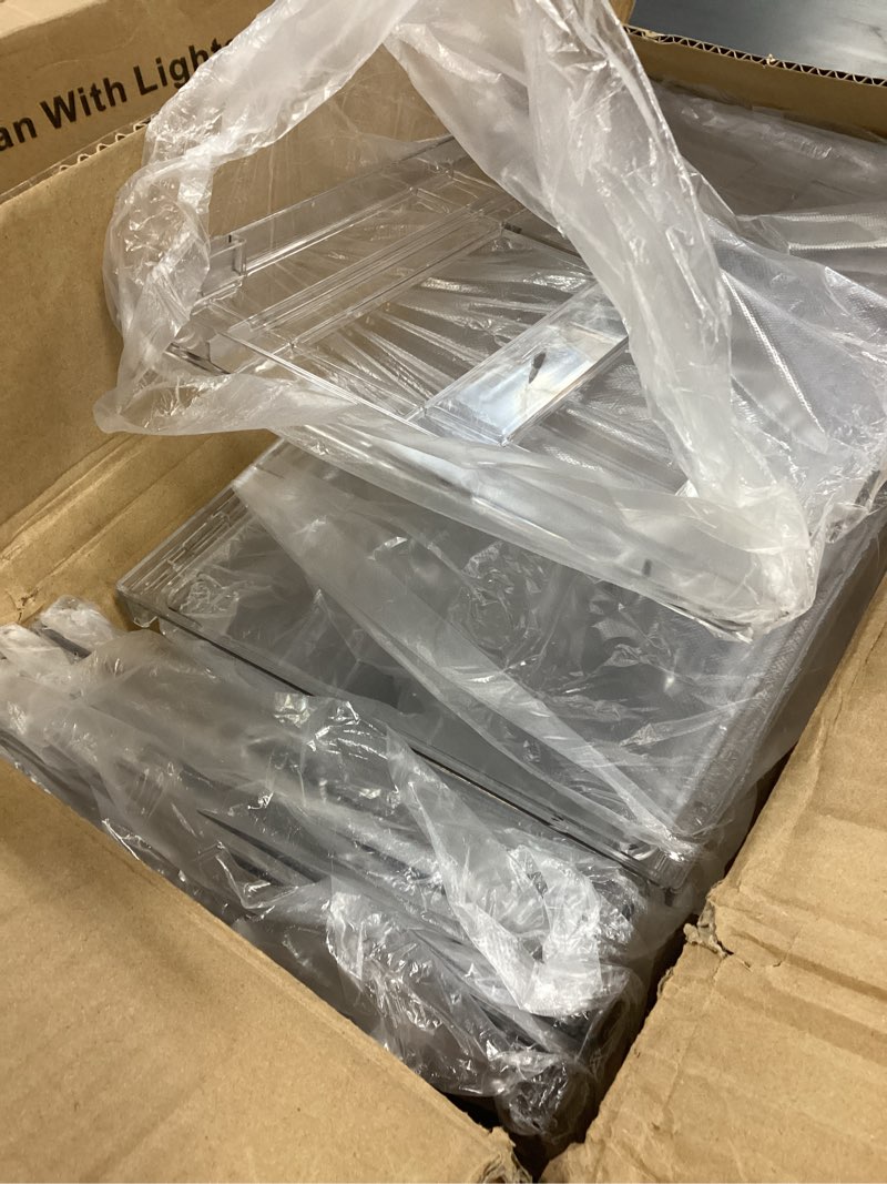 Plastic Drawers Storage, 6Pack Clear Stackable Storage Drawers, Acrylic Storage Bins with Drawers fo