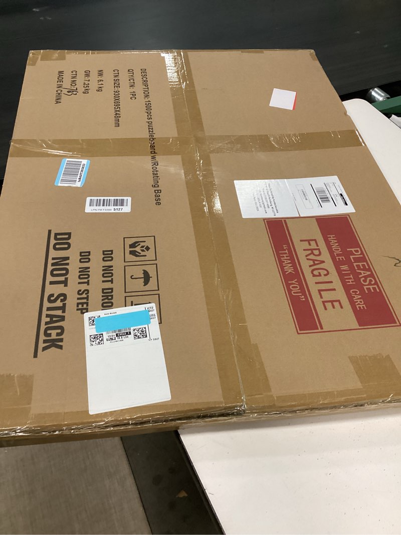 Condition photo showing New/Like New for 1500 PCS Puzzleboard Rotating 930x695x48MM