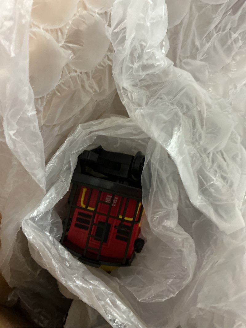 Condition photo showing As Is for Lionel Battery-Operated Pennsylvania Flyer Freight Toy Train Set with Bluetooth, Locomotive, Train Cars, & Track with Authentic Train Sounds, Lights, & Water Vapor Smoke Effects for Kids 4+