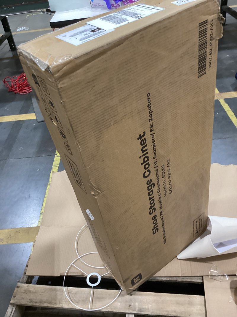 Condition photo showing New/Like New for Shoe sorage cabinet