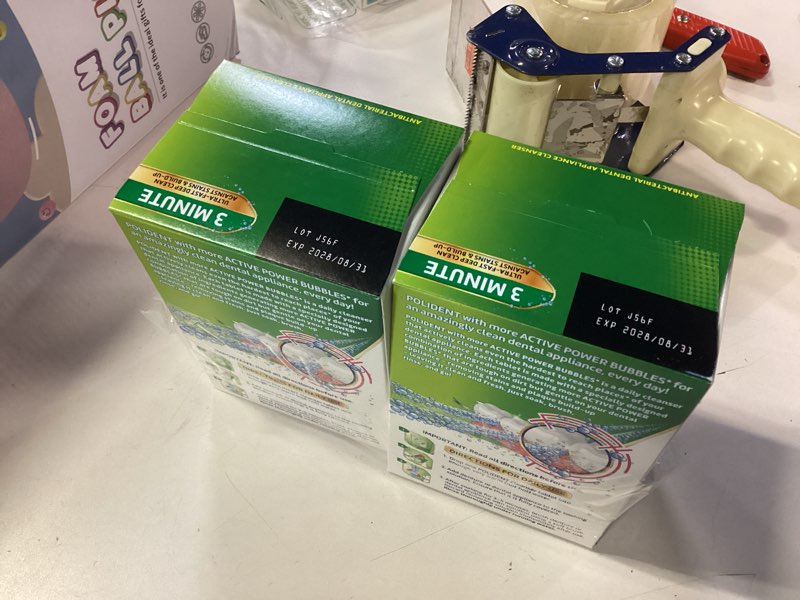 Condition photo showing New/Like New for Polident 3 Minute Denture Cleanser Tablets - 90 Count