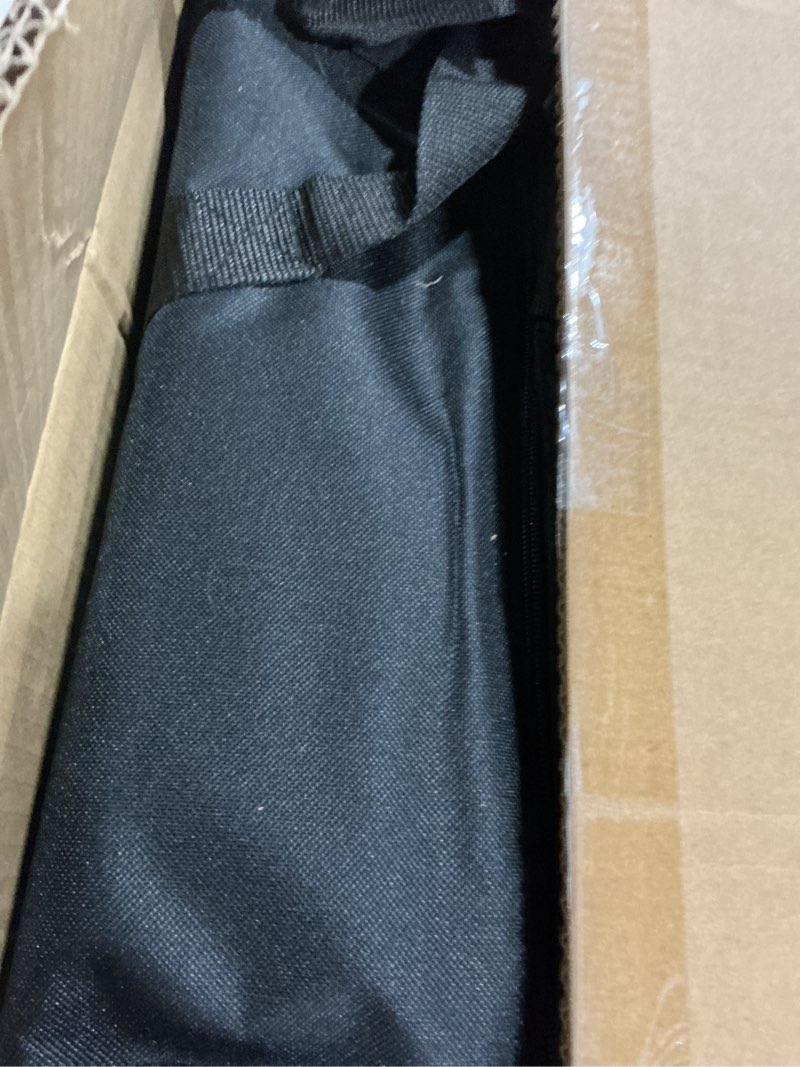 Condition photo showing As Is for 10 x 8FT Backdrop Banner Stand, Heavy Duty Adjustable Photo Background Support Frame Kit, Step and Repeat Stand for Photo Booth, Parties, Exhibition, Trade Show, Wedding 8x10ft Black