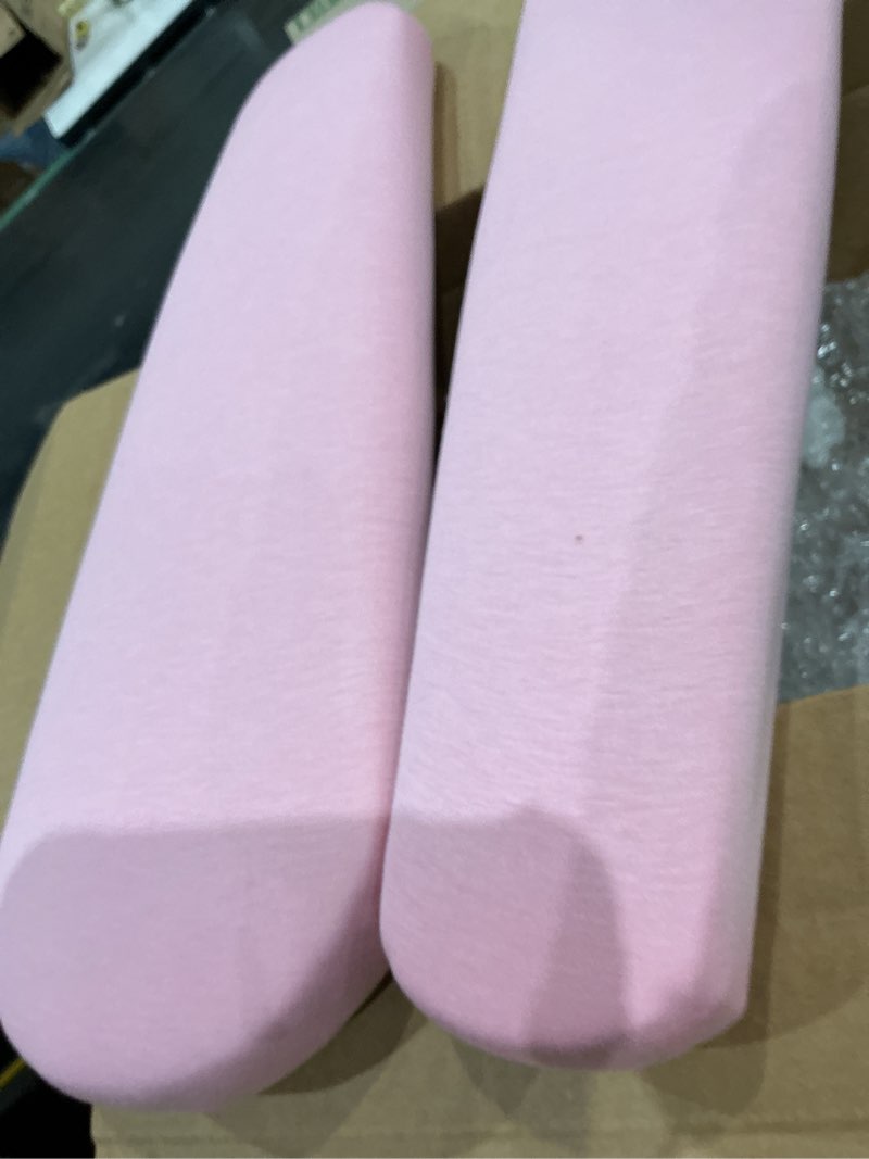 Condition photo showing Good Condition for kit cabeceira estofada cama casal nuvem placas adesivas decorativa 1,40mx60cm (rosa