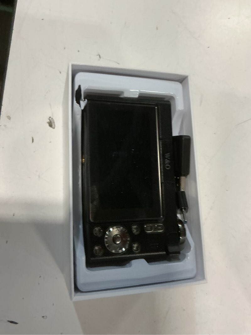 Condition photo showing New/Like New for W & O Digital Camera for Teens,Kids Digital Camera with 32G SD Card,180° Flip Screen Camera for Phot