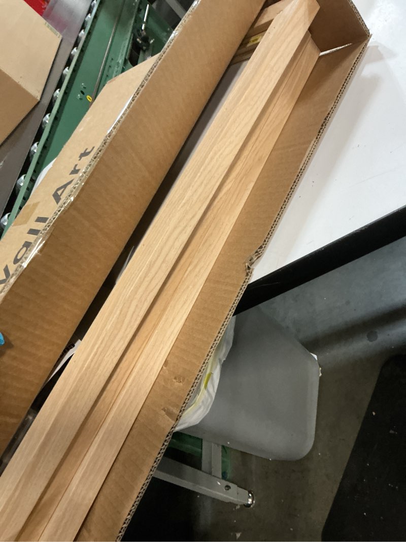 Condition photo showing Good Condition for Framed Large William Morris Canvas Wall Art Set of 3, Vintage Neutral Botanical Floral Prints, Nature Artwork for Living Room, Bedroom, Hallway or Office Decor, 16x24 Inch 16"W x 24" H x 3Pcs Vintage