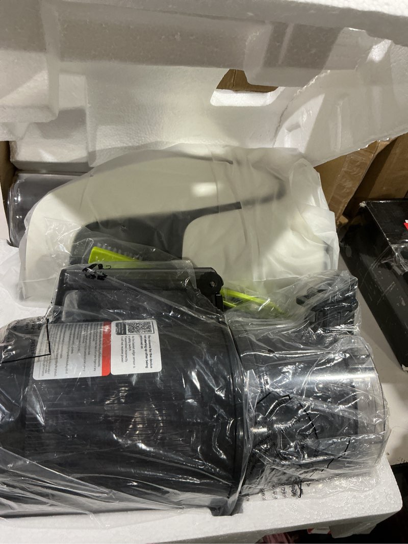 Condition photo showing Good Condition for EanOruus Juicer Machines, 3-in-1 Cold Press Juicer with 6.5" Extra Large Chute, 100oz Large Capacity, AC Motor, Makes Juice, Nut Milk & Sorbet, Bright White