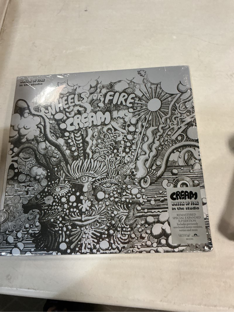 Condition photo showing New/Like New for wheels of fire: in the studio