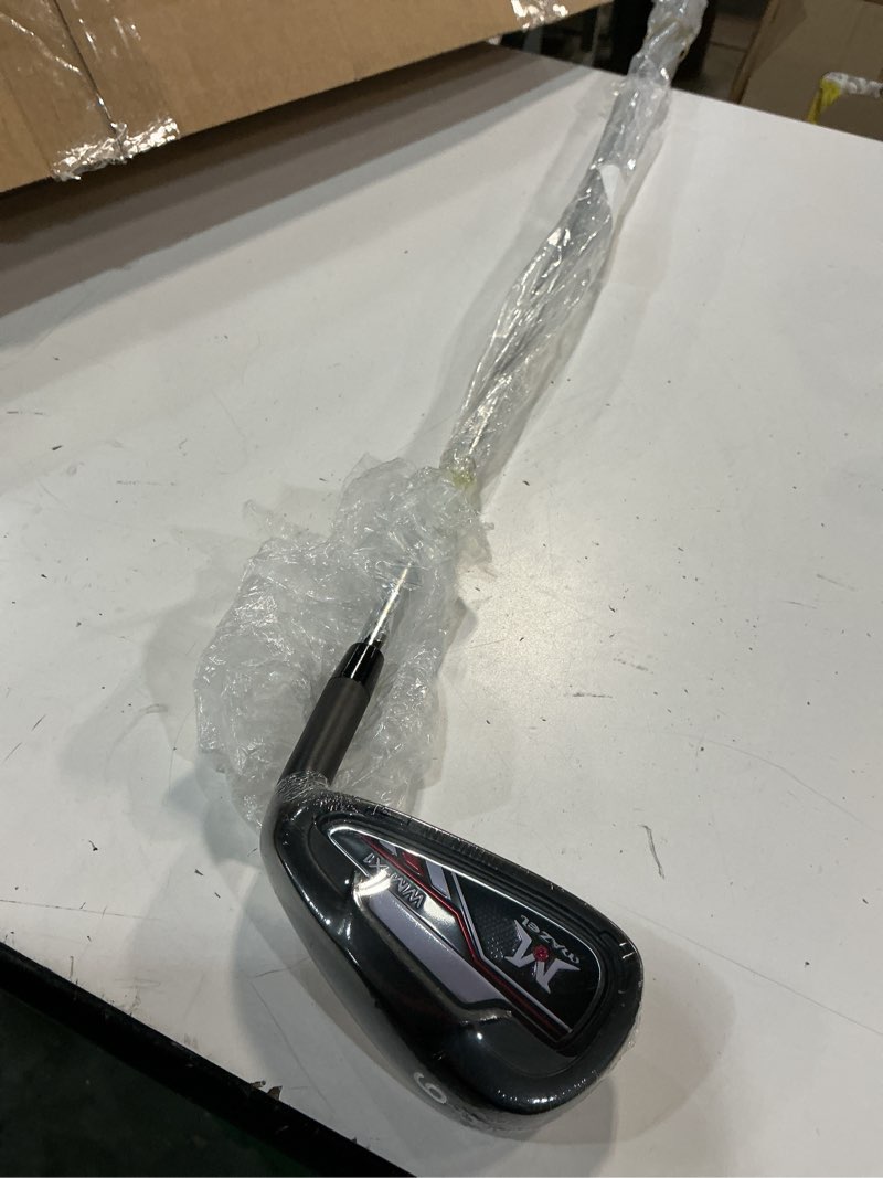 Condition photo showing Good Condition for mazel wm-x1/2 individual men golf club irons 1,2,3,4,5,6,7,8,9,pitching wedge,approach wedge,sand wedge with graphite/steel shafts for right handed left 2022 model, steel, black stiff 1 iron