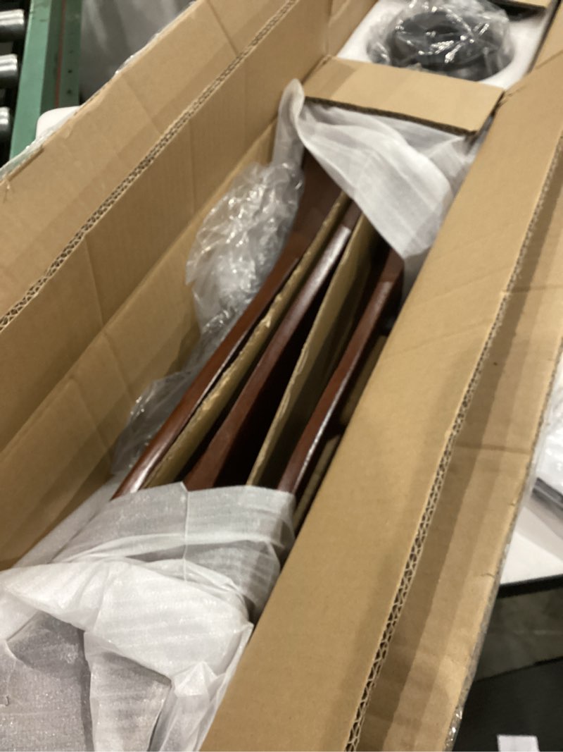 Condition photo showing Good Condition for similar )))36 inch ceiling fan without light with remote control,small ceiling fan for kitchen no light,3 solid wood blade propeller outdoor ceiling fans for indoor, living room, bedroom, terrace, porch brushnickle+dark walnut 36 inch