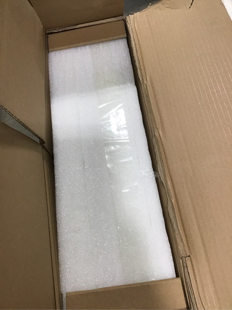 Condition photo showing New/Like New for 19.7"x31.5" Lighted Medicine Cabinet with Mirror, Arched Bathroom Mirror with Lights and Storage, Dimmable 3 Color with Anti-Fog, Full Metal Recessed & Surface Mount LED Medicine Cabinets Black With Light and Anti-fog Mirror 20"x32"