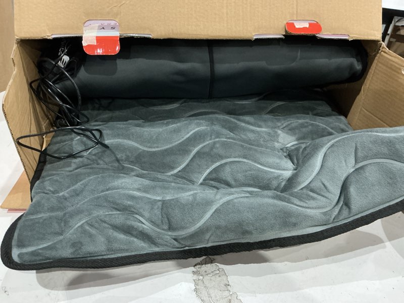 Condition photo showing Good Condition for powermat by powerfit – full body massage mat with detachable massage pillow, 9 intensity levels, 9 massage modes & 3 heat therapy settings | alleviates muscle pain, improves circulation, stress relief