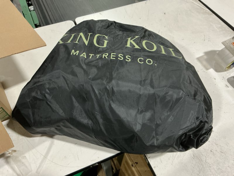 Condition photo showing As Is for similar to king koil 20\" full air mattress with built-in high-speed pump - cnn underscored top pick, sleeps like a real bed, inflates in 2 minutes, 600 lb capacity for guests, camping, home, 1-year warranty