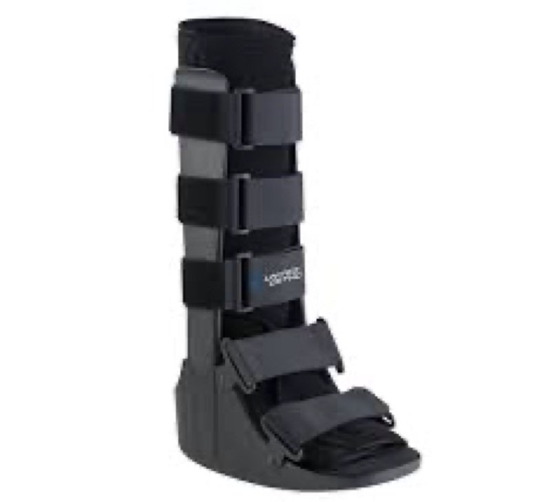 united ortho usa14007 cam walker fracture boot, large, black