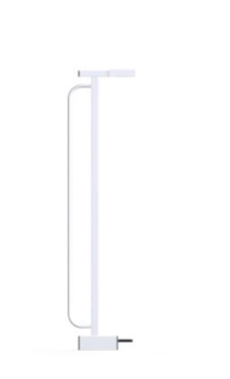 regalo extension for safety gate,white,4 inch wide 4"