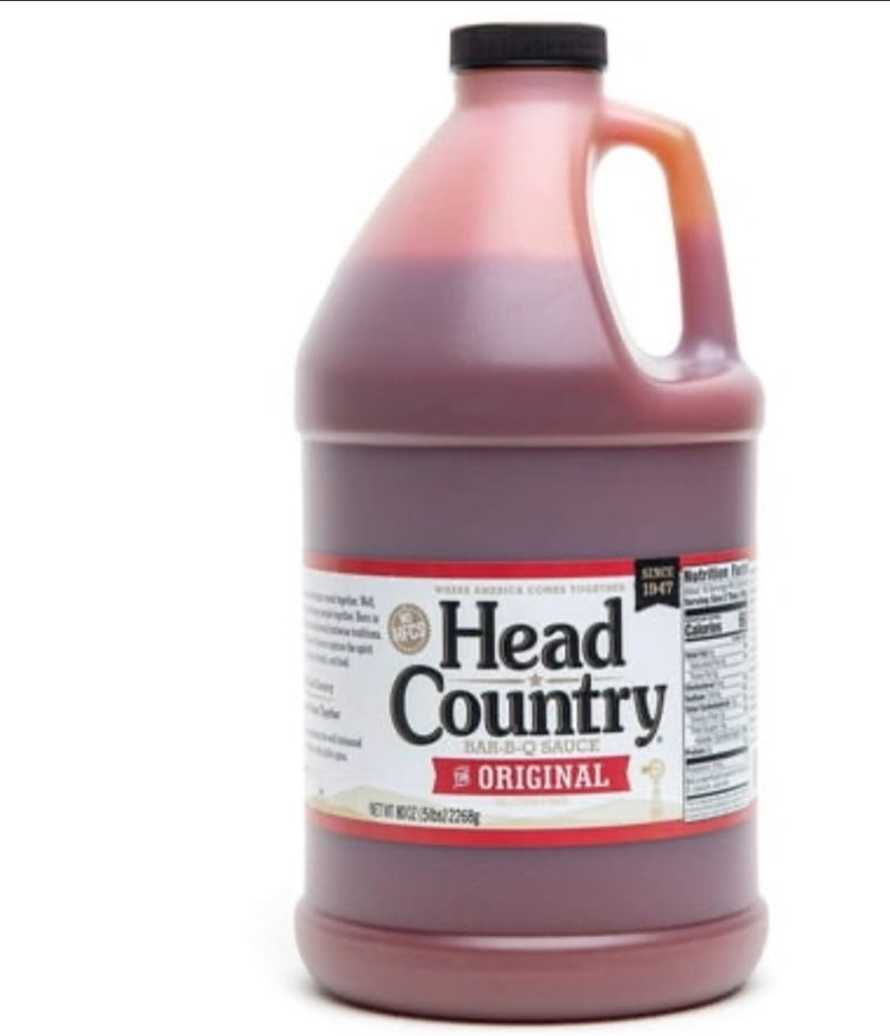 head country bar-b-q original sauce  gluten free  80 ounce  pack of 6 ( best by  02/17/2029 )