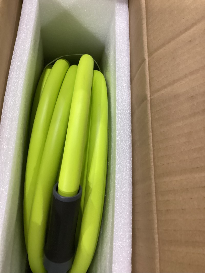 Condition photo showing New/Like New for garden hose 5/8 in. x 50 ft.,lightweight all-weather water hose, durable and flexible greenx50 ft