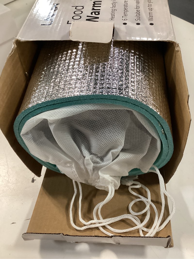 Condition photo showing Good Condition for extra large food warming mat with heat-resistant pad, 36x15 inch, 6 temperature & 6 timer settings, child lock safety,food warmer chafing dishes fits for family dinners and parties dark grey 36x15 inch