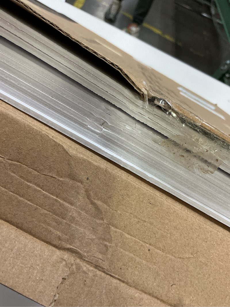 Condition photo showing As Is for MBC MAT BOARD CENTER, Pack of 10 1/8" White Foam Boards (16x20, White)