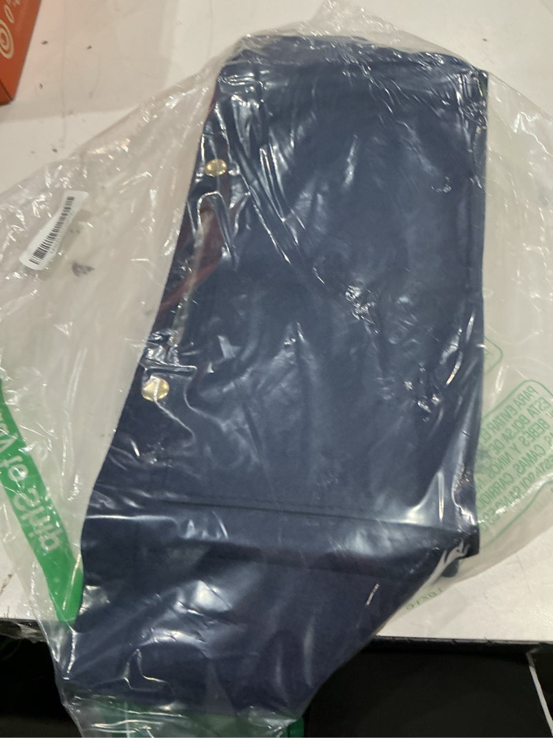 Condition photo showing As Is for ztujo purse organizer insert for le pliage, compatible with longchamp le pliage top handle s/m,shoulder bag s/l (navy blue, large for top handle m and shoulder bag l) large for top handle m and shoulder bag l navy blue