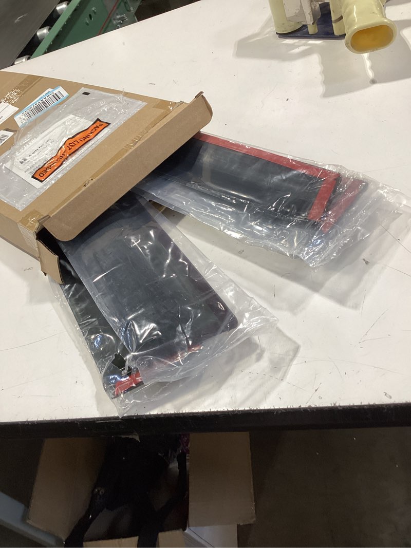 Condition photo showing Good Condition for window rain guards fit for 2021-2025 nissan rogue s, sv, sl, platinum, 4-piece acrylic set with 3m tape 2.5mm thick highway wind noise reduction exterior car accessories 2022 2023 2024 for 2021-2025 rogue