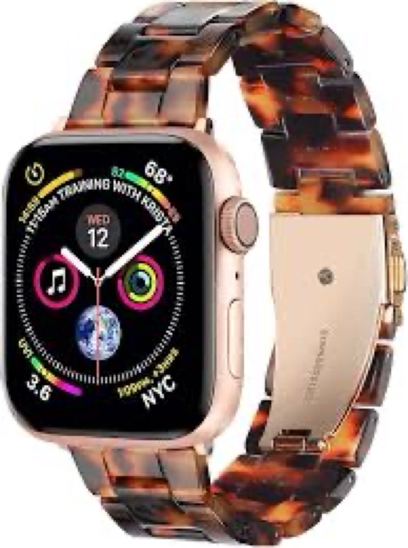 hopo compatible with apple watch band series ultra 11 10 9 8 7 se 6 5 4 3 2 1 thin lightweight resin