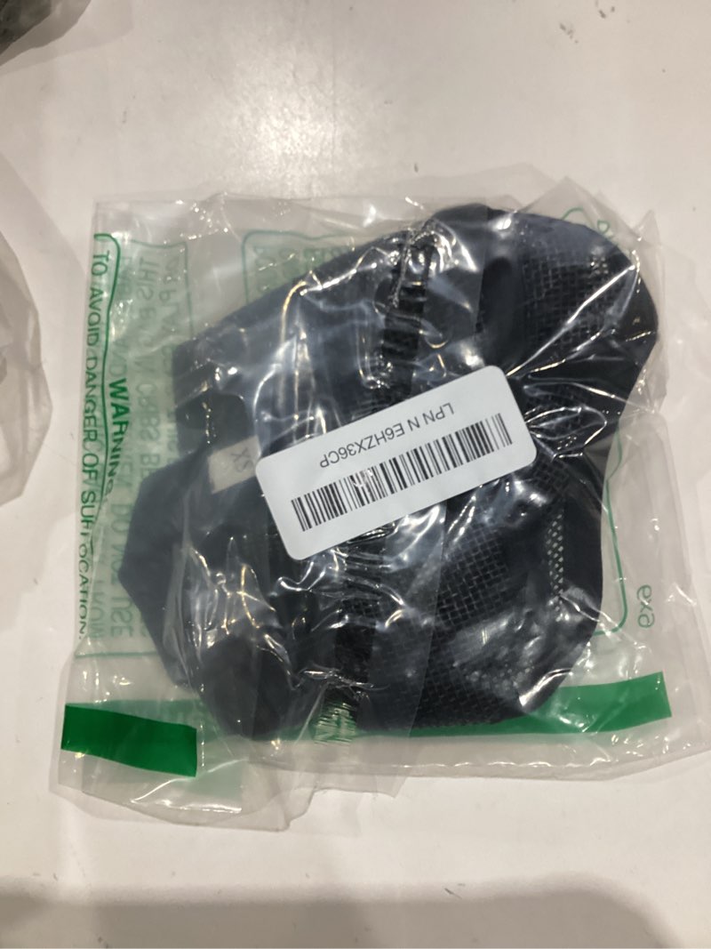 Condition photo showing Good Condition for short snout dog muzzle for french bulldog, open-eye & full pant design prevent eating biting, panting & drinking & feeding freely, dog mask for shih tzu pug boston terrier english bulldog(xs, black) xs(8.5"-14.0")