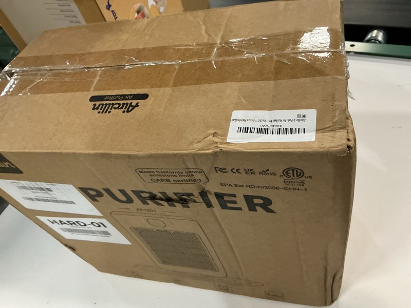 Air Purifier for Home Large Room Up to 908 Sq Ft Each One, HEPA Air Purifiers for Bedroom with Aromatherapy, HEPA Filter for Smoke, Pet Dander, 99.9% of 0.1 Microns Particles Black AP1501-Black