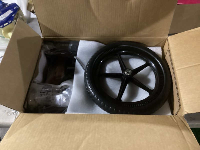 Condition photo showing Good Condition for SEREED Toddler Balance Bike 2 Year Old, No Pedal Kids Toy Bike for 2-5 Years Old, Tool-Free Adjustment, Gift for 2-3 Boys Girls, Customize Plate with 3pcs Stickers (White)