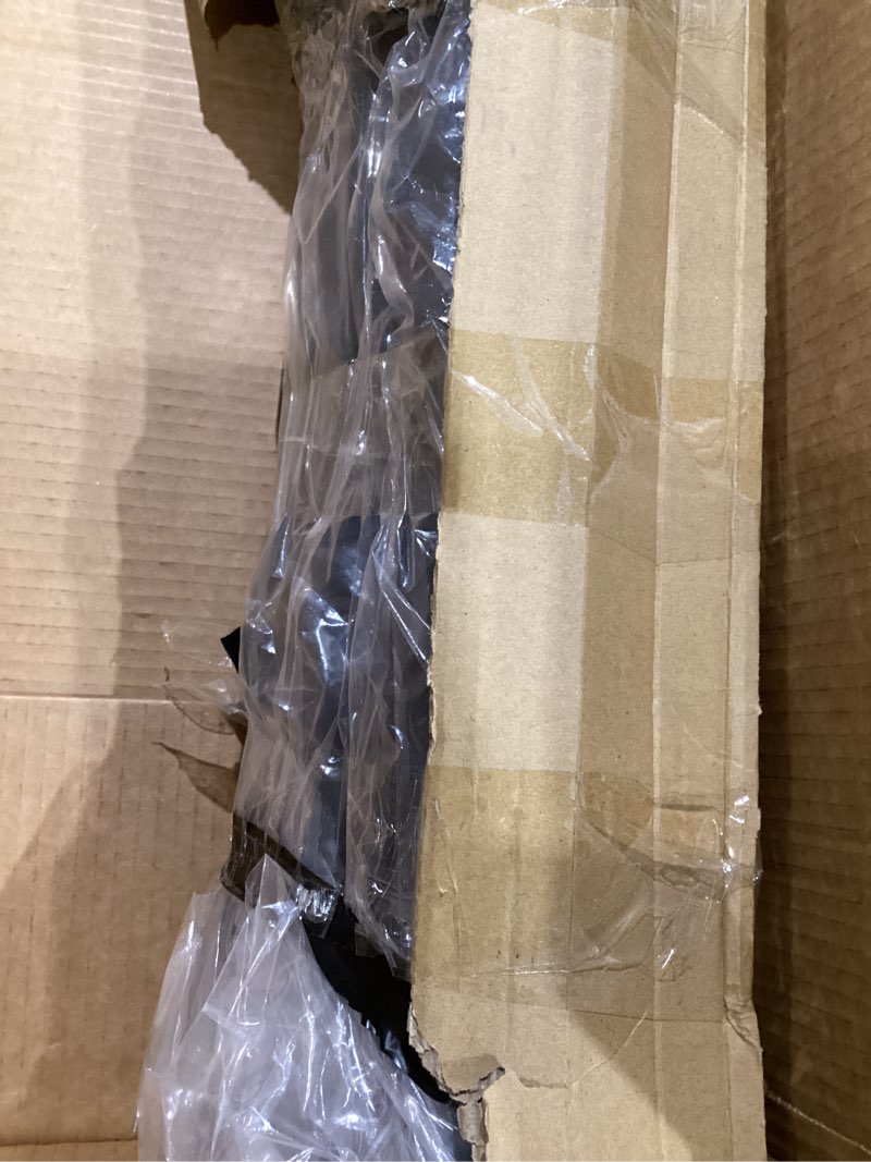Condition photo showing As Is for muzata 15-20ft modular black cable railing kit 42 inch 4 level post kit complete set cable railing system for decks length adjustable easy diy with paper user guide (no handrail) rws1 bh4l 42" 15-20ft level post kit