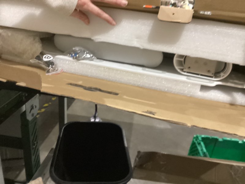 Condition photo showing Good Condition for toilet safety rails for seniors, adjustable armrest, space saving, stylish and durable, anti slip and anti fall, suitable for elderly, disabled, pregnant women with armrest toilet safety rail light gray