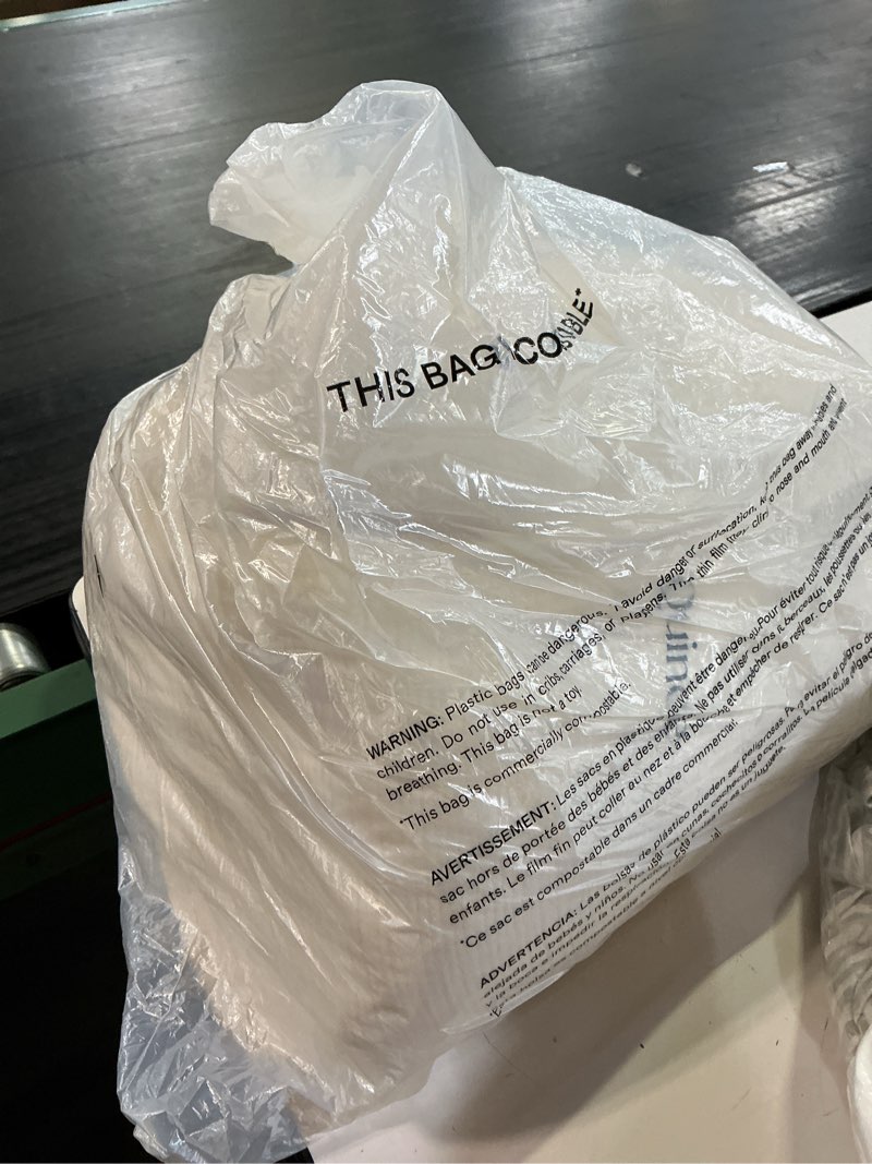 Condition photo showing Good Condition for organic cotton gauze duvet cover, king/cal king, undyed