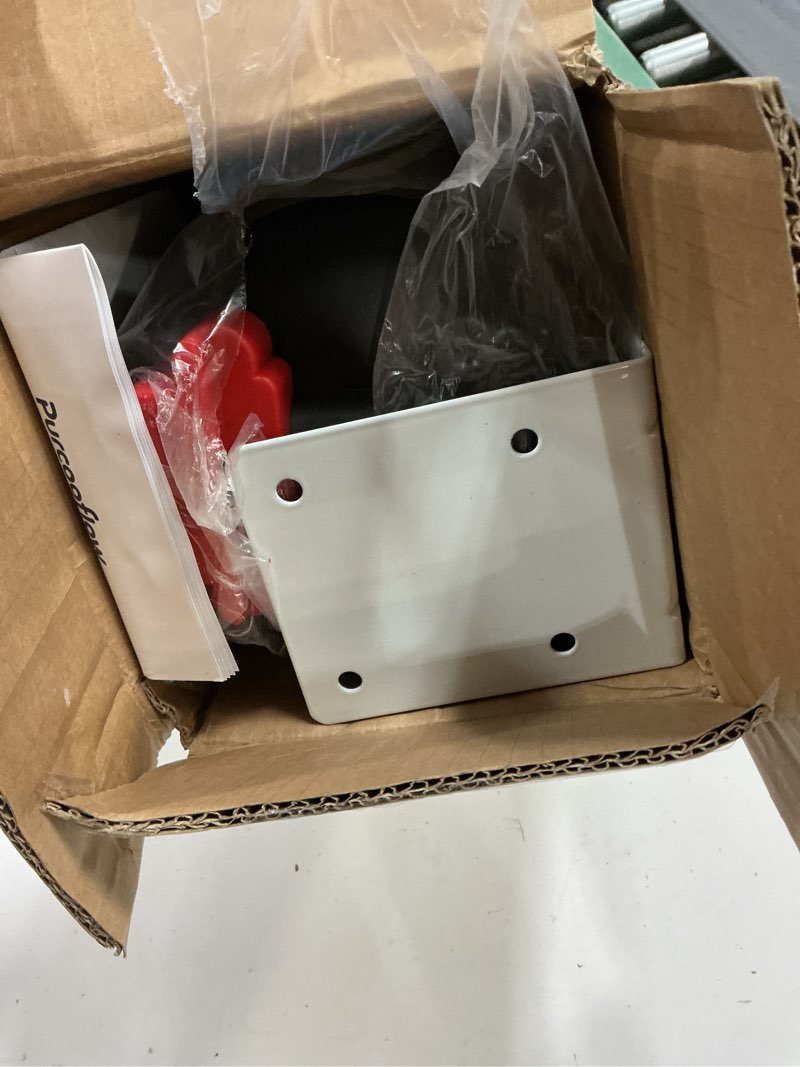 Condition photo showing New/Like New for 20" x 4.5" whole house water filter housing with bottom drain port - 1" npt brass ports, bpa-free blue sump, double o-ring leak-proof - fits all standard 20x4.5 filters 2045blue