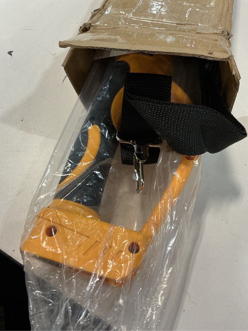 Condition photo showing Good Condition for electric pruning shears extension pole for dewalt cordless pruner/mini chainsaw 20v battery(pole only), 4.2-8.2ft adjustable telescopic pole with 180°rotating head, pole pruner with shoulder strap