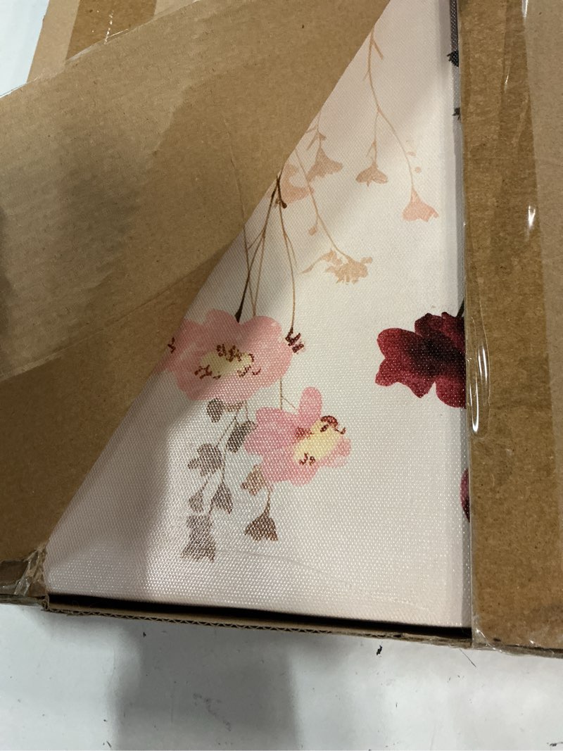 Condition photo showing Good Condition for tueasky 3 piece canvas wall art wildflower wall decor botanical pictures floral paintings vintage prints watercolor artwork for bedroom living room watercolor flower wrapped canvas 16x24in