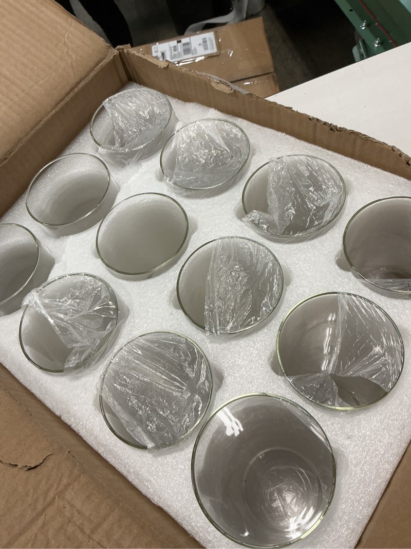 Condition photo showing New/Like New for Similar Highball Glasses Set of 12, 16oz Tall Drinking Glasses, Water Glass for Kitchen, Tom Collins Glasses, Mojito Glass Cups, Cocktail Glasses for Bar Glassware 16oz Set 12