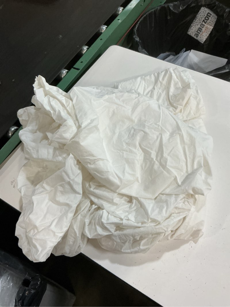 Condition photo showing As Is for quince european linen sheet set 3 piece white king 