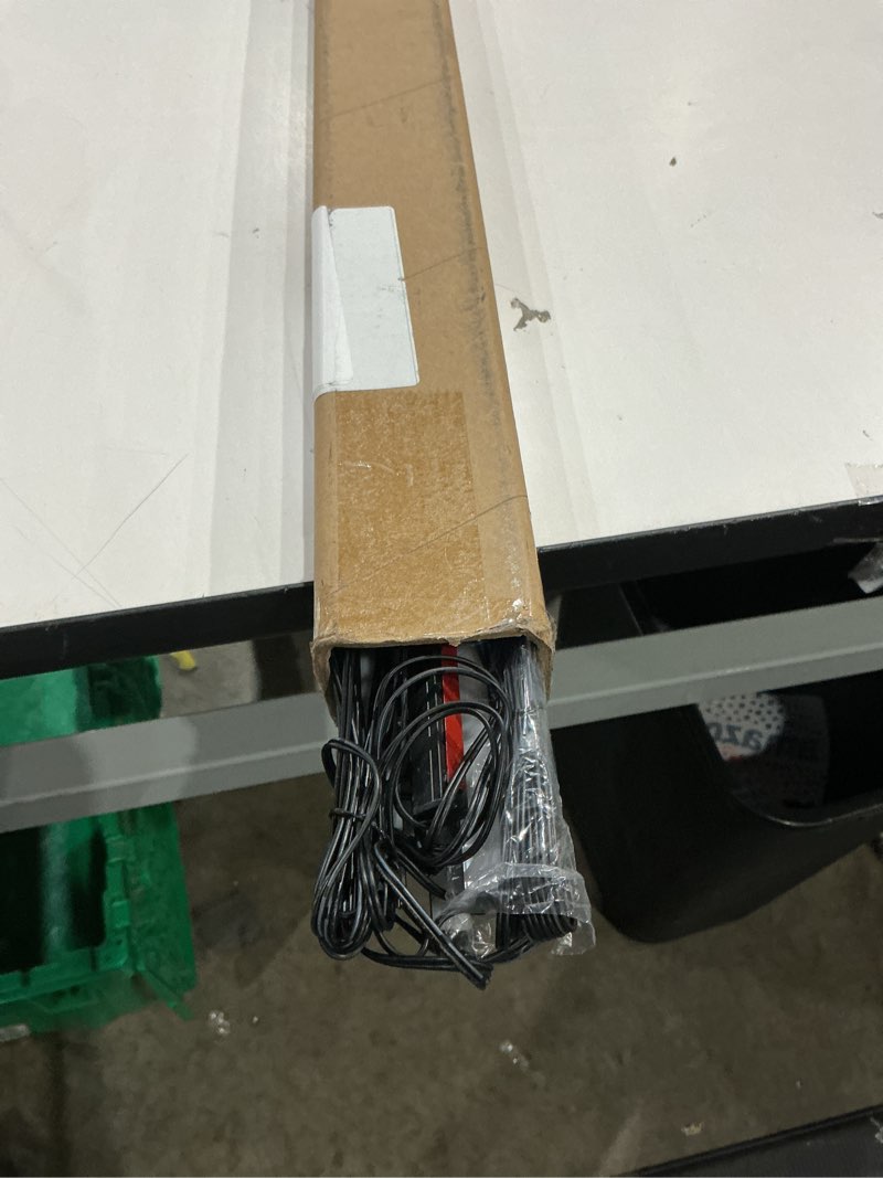 Condition photo showing Good Condition for slat wall lights for wood panel 6pcs adhesive black led lights for acoustic panels, dimmable 3000k strips with touch control, flexible wall lighting for living room, bedroom & kitchen black 16"+24"+40"*2