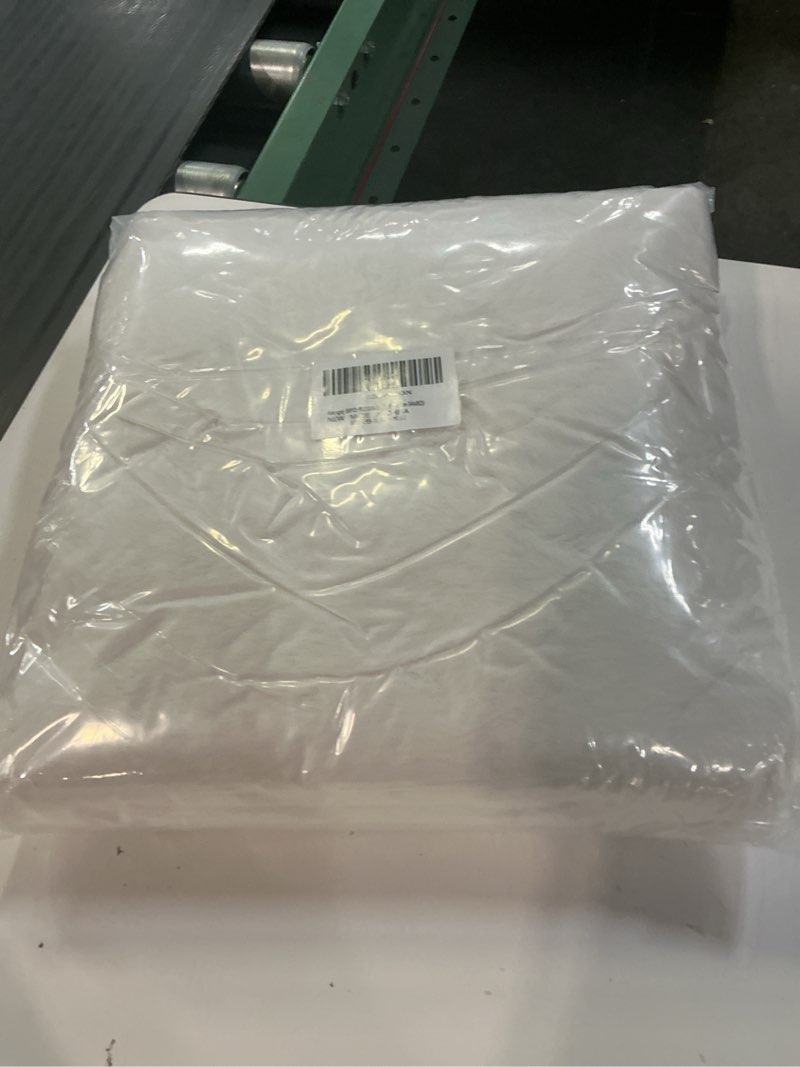 Condition photo showing New/Like New for waterproof dog bed cover non slip couch cover for dogs washable soft faux fur sofa cover couch covers for 3 cushion couch sofa pet friendly (off white, 34x82?1pc?) off white 34x82?1pc?