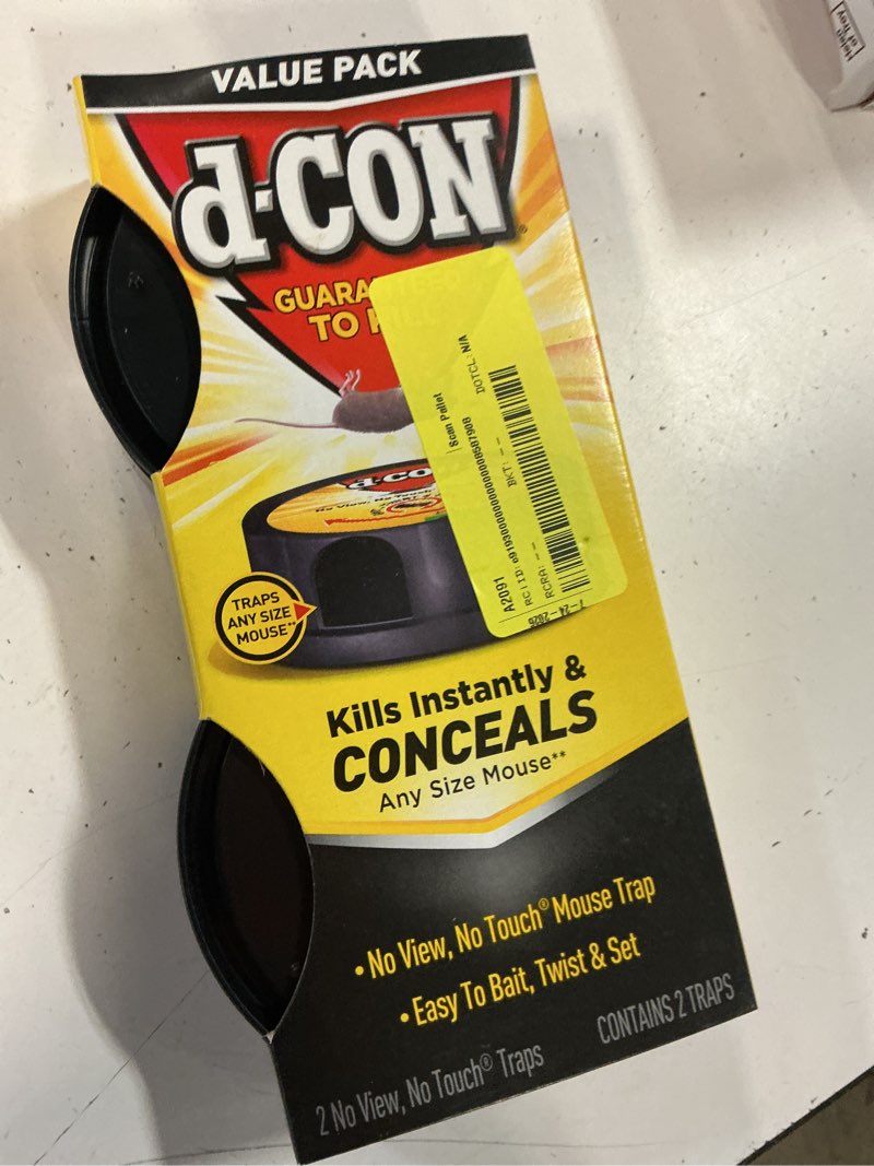 Condition photo showing Good Condition for no view no touch mouse trap (2-pack)