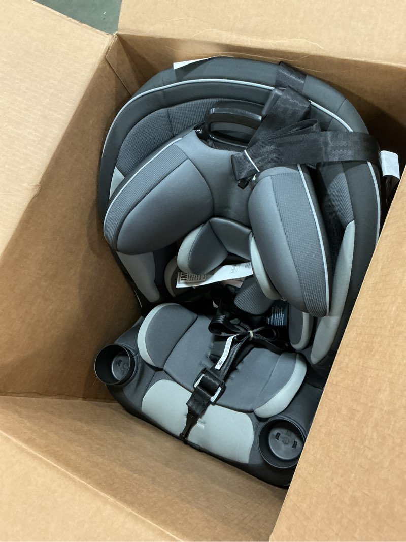 Condition photo showing As Is for Safety 1st Grow and Go All-in-One Slim Convertible Car Seat, Rear Facing, 5-40 lbs, Forward Facing (30–65 lbs), High Back Booster Seat 40-100 pounds, Iron Frost Iron Frost Original