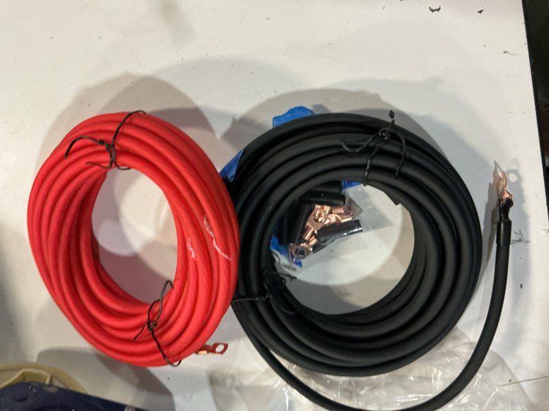 Condition photo showing Good Condition for 8 gauge wire 50ft red/black cca power/ground cable for auto & car amplifier