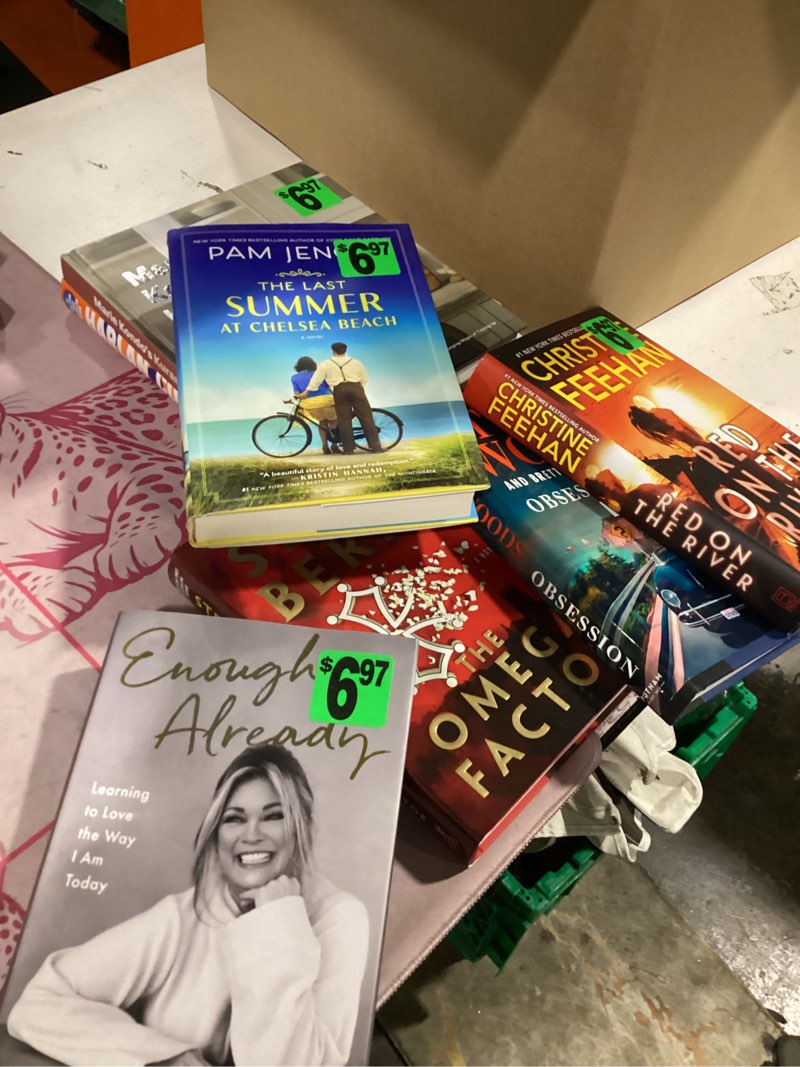 assorted adult books