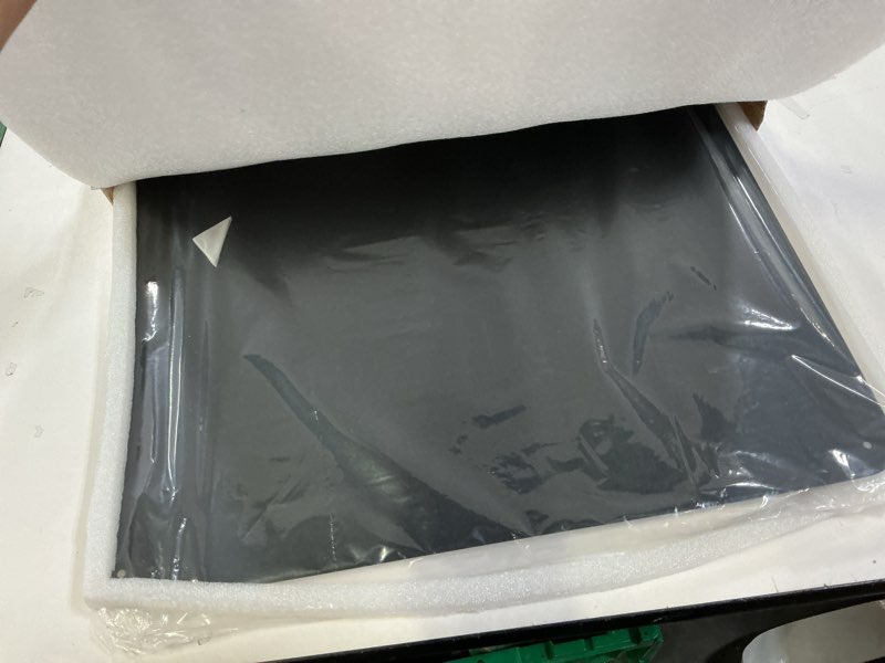 Condition photo showing Good Condition for magnetic board for wall 39.4" x 19.8" : large black display board for travel & souvenir magnet collections | heavy duty metal panel for collectors with screw mount hardware black 39.4" x 19.8"