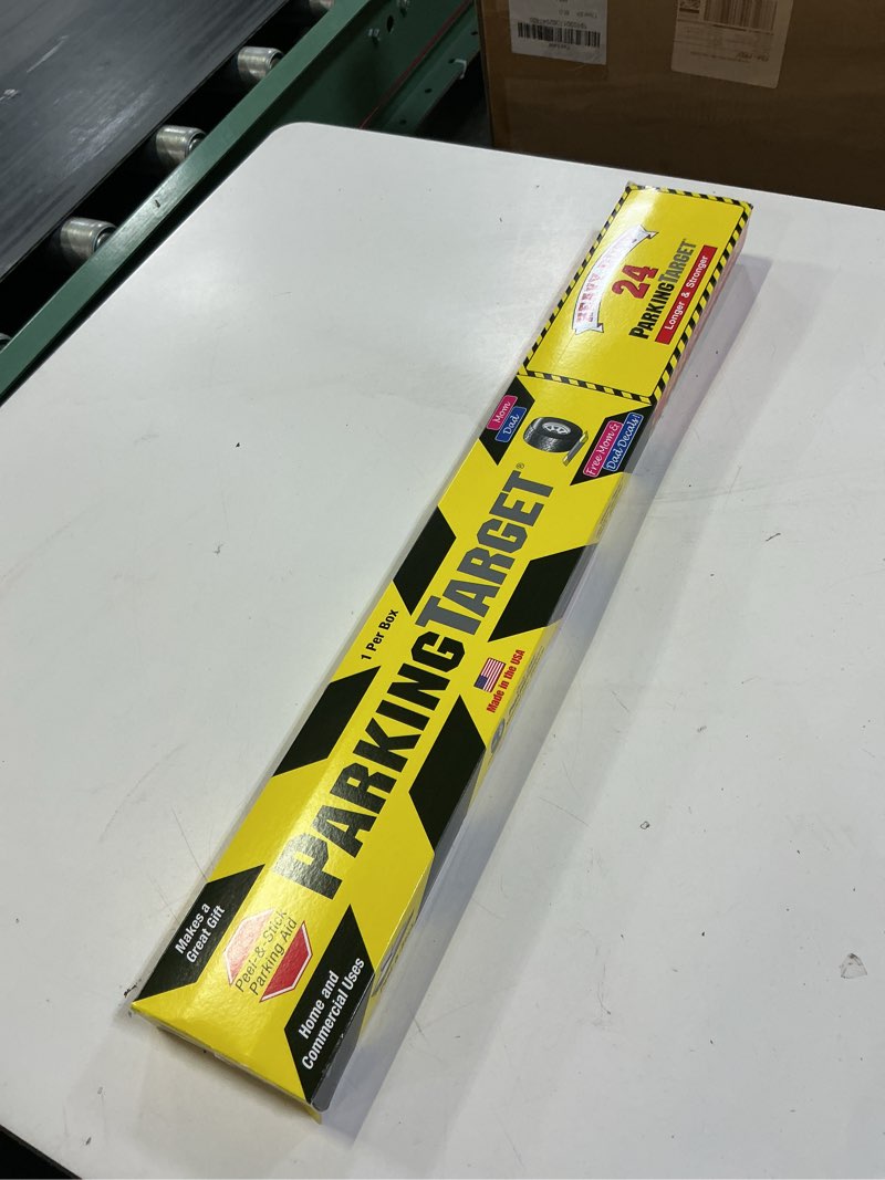 Condition photo showing New/Like New for parkingtarget 24" heavy duty garage parking aid, usa made, peel & stick