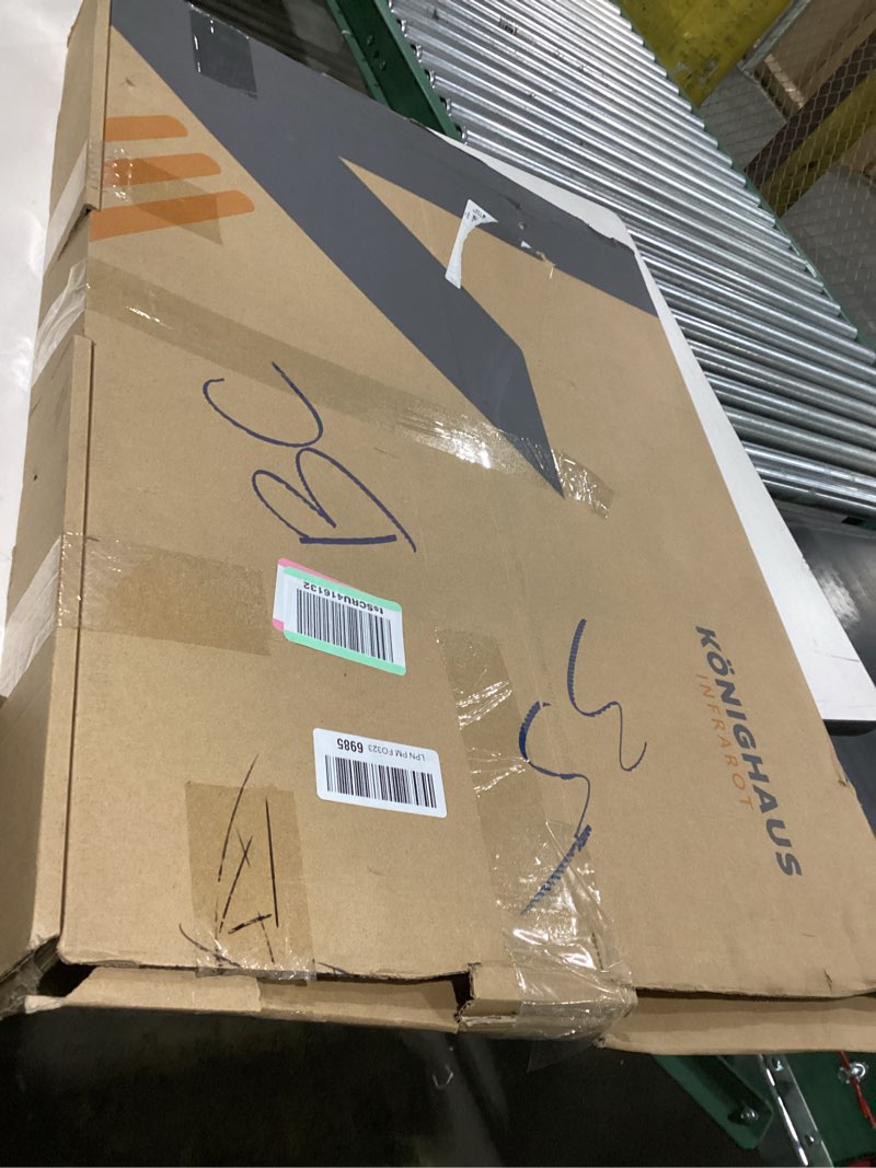 Infrared Space Heater - suited for smaller rooms - potent & energy efficient electric heating - wall