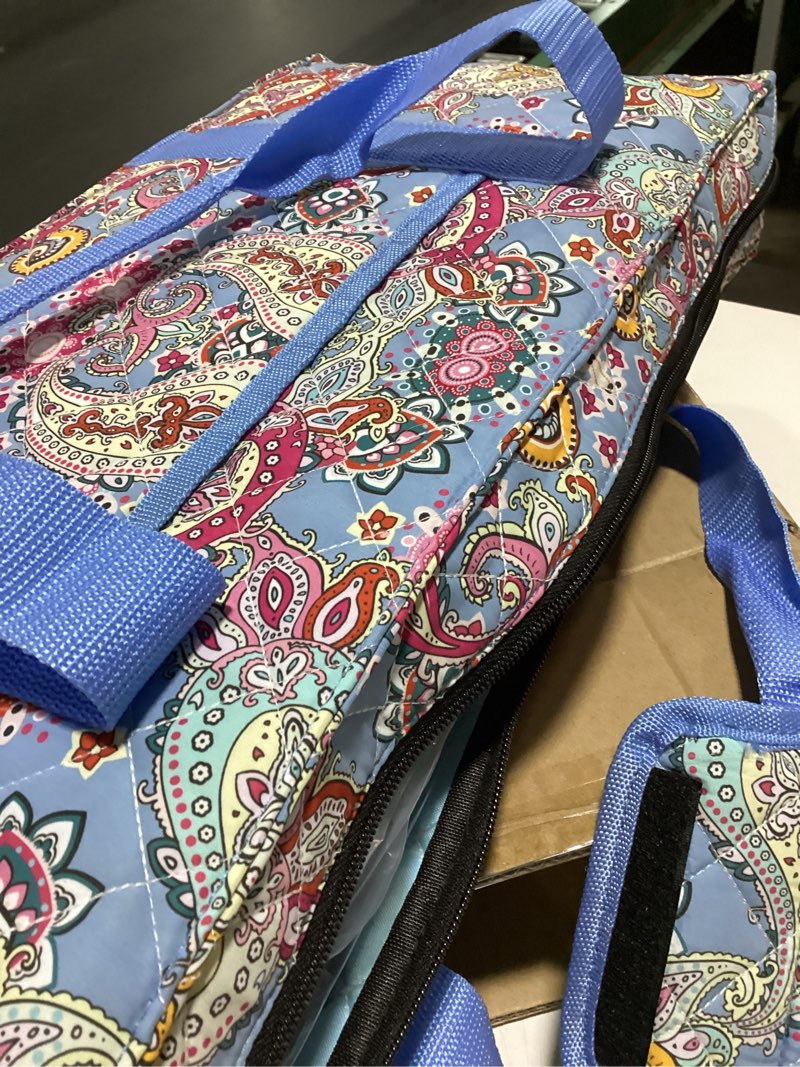 Condition photo showing Good Condition for ZGME American Mahjong Set,166 White Tiles with Printed Rectangular Bag and Accessories,4 All-in-One Mahjong Racks with Pushers,Complete Western Mahjong Set Light Blue