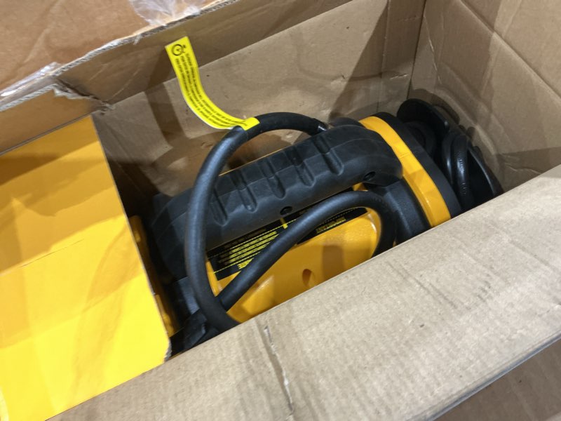Condition photo showing Good Condition for dewalt dxaeps14 2000 peak battery amp 12v automotive battery booster jump starter/power station with 120 psi compressor, 500w ac power inverter, and 15w usba & 25w usb ports