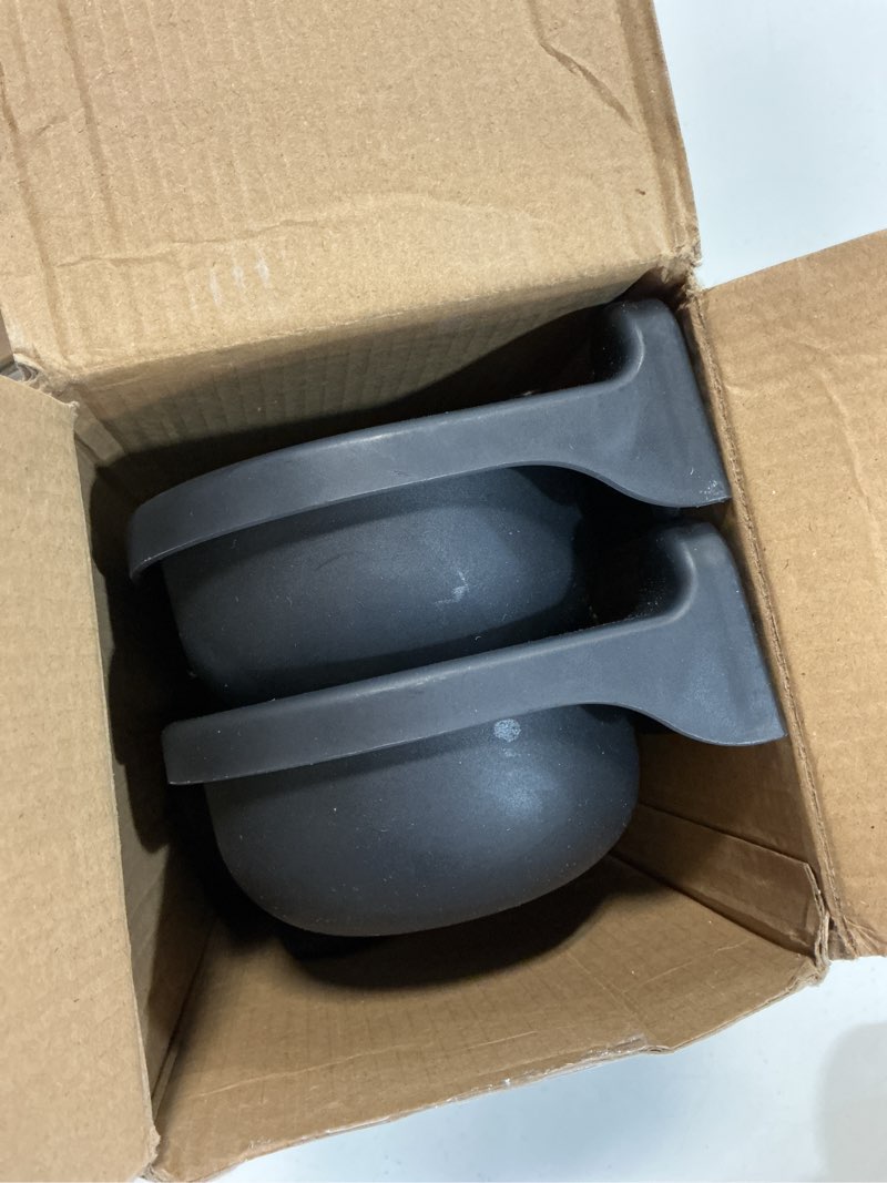 Condition photo showing As Is for swanoo universal stroller snack tray | pack of 2 | compatible with nuna | stroller cup holder | bumper bar | stroller tray attachment with cups holder for baby toddler | stroller accessories 2-pack snack tray